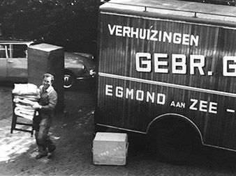 Verhuizing in Egmond 1965